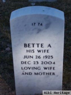 Bette A. Taggart