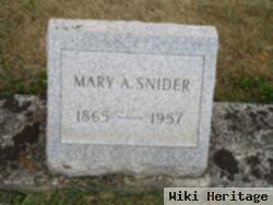 Mary Ann Snider