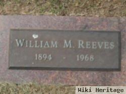 William M Reeves