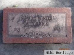 Francis Winters Mccormick