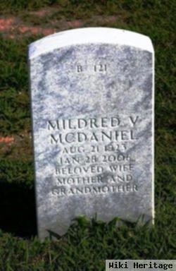 Mildred V Mcdaniel