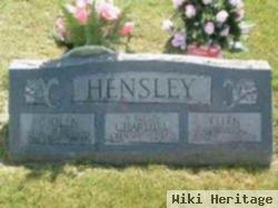 Glen Olen Hensley