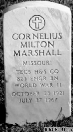 Cornelius Milton Marshall