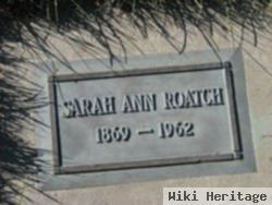 Sarah Ann Roatch