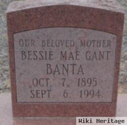 Bessie M Gant Banta