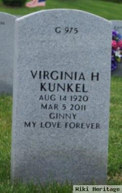 Virginia H Kunkel