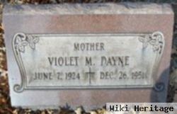 Violet M. Dayne