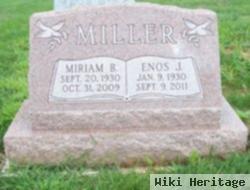 Miriam B Zook Miller