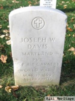 Joseph W Davis