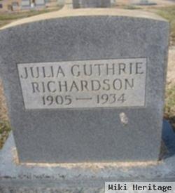 Julia Guthrie Richardson