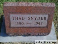 Thaddeus Sobieski "thad" Snyder