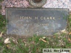 John H Clark