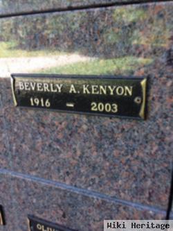 Beverly A. Kenyon