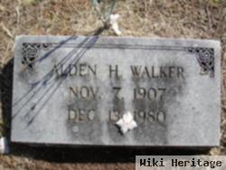 Alden H Walker