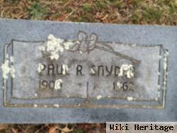 Paul R Snyder