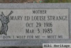 Mary Ed Louise Strange