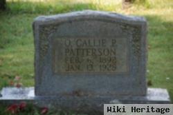 Ocala P. "callie" Pirkle Patterson