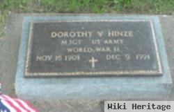 Dorothy V. Lange Hinze