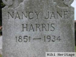 Nancy Jane Pennington Harris