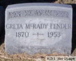 Greta Mcrady Fender