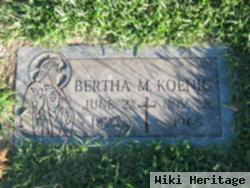 Bertha M. Zeller Koenig