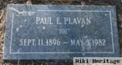 Paul Edwin "tot" Plavan