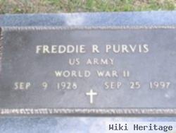 Freddie R Purvis