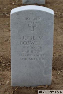 June M. Boswell