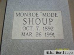 Monroe "mode" Shoup