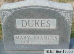 Mary Frances Dukes