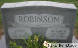 L Ruth Robinson