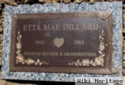 Etta Mae Dillard