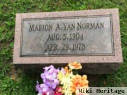 Marion Amanda Benner Van Norman