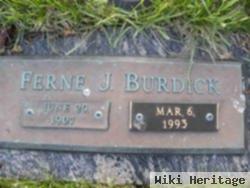 Ferne J. Burdick