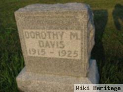 Dorothy M Davis