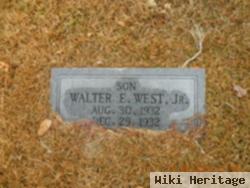 Walter E West, Jr