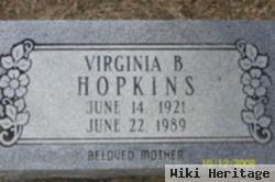 Virginia B Hopkins