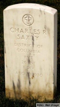 Charles R Saxty