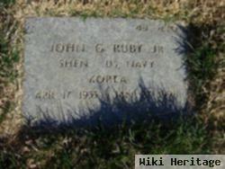 John G Ruby, Jr