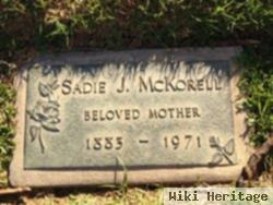 Sadie J. Mckorell