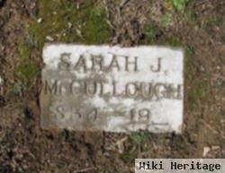 Sarah J Beddow Mccullough