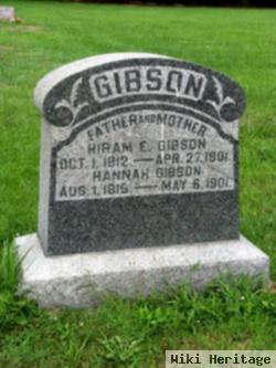 Hiram E Gibson