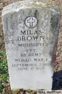 Milas Brown