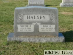 Walter James Halsey