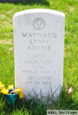 Maynard Lynn Adams