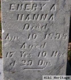 Emery A. Hanna