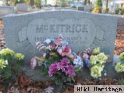 Fred D Mckitrick, Jr