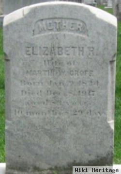 Elizabeth R Groff