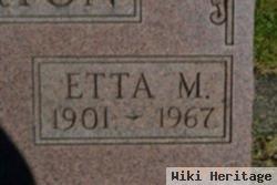 Etta M Horton