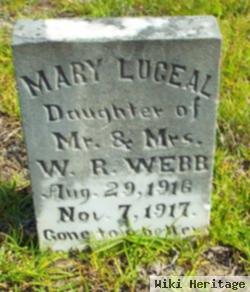 Mary Lugeal Webb